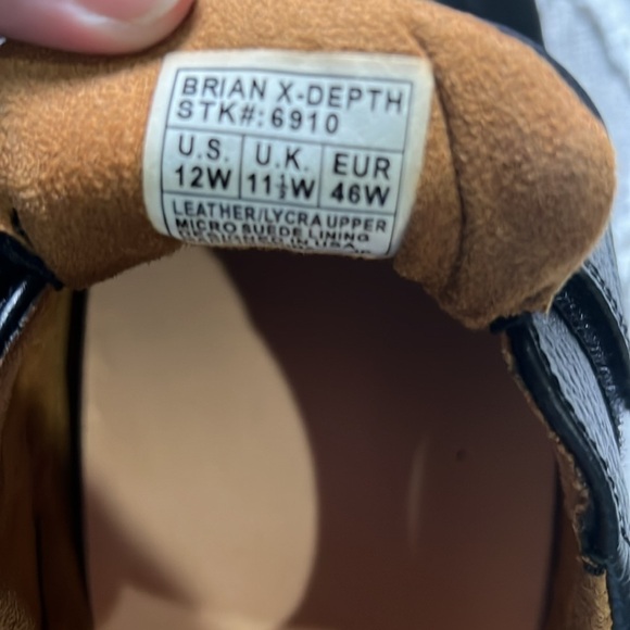 Dr. Comfort Brian X Depth 6910 Black Comfort Stretch Diabetic Orthotic Shoe 12W - Picture 4 of 4